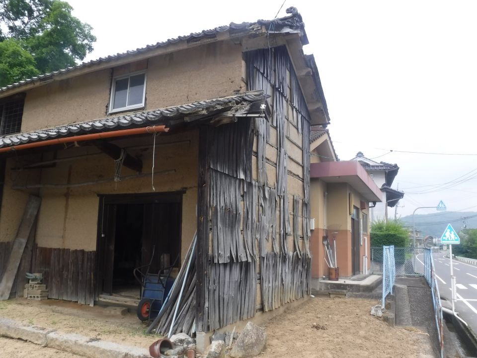 矢掛町S様邸　農業倉庫解体の画像