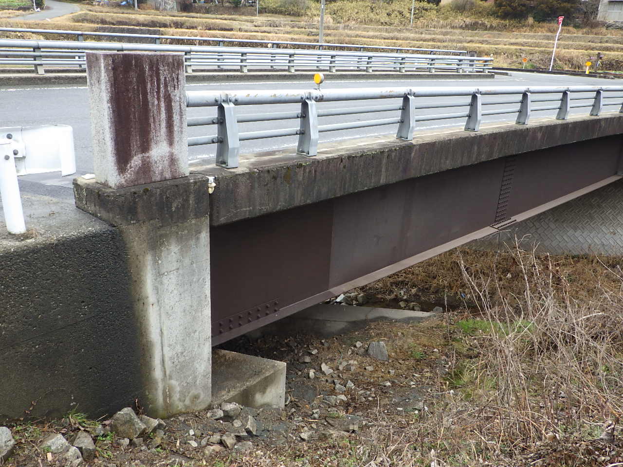 土居橋橋梁補修工事の画像